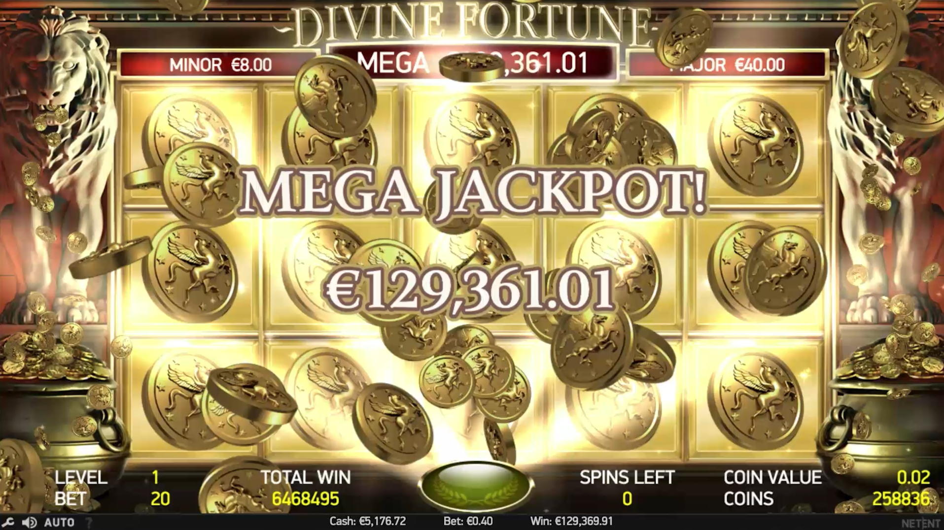 25 Free Spins Casino في BGO Casino